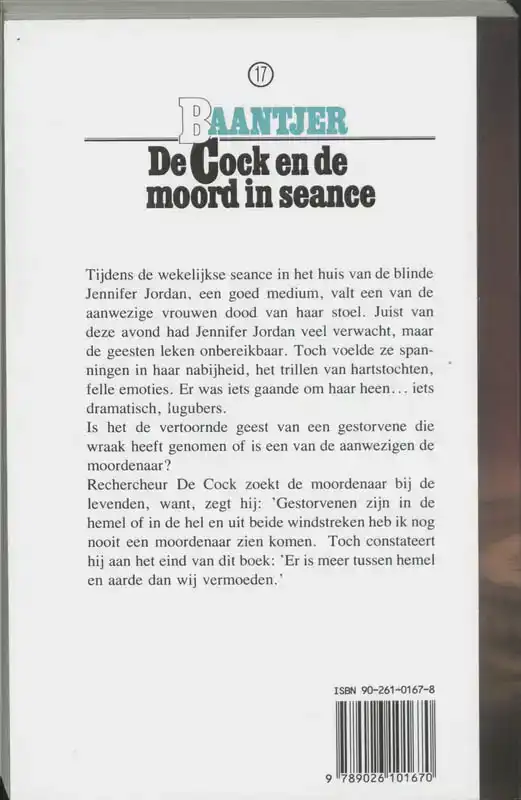 DE COCK EN DE MOORD IN SEANCE