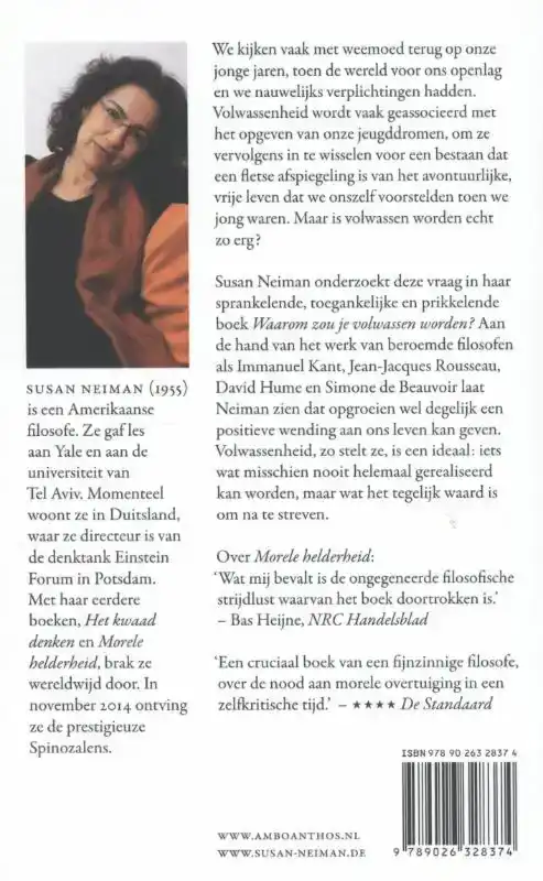 WAAROM ZOU JE VOLWASSEN WORDEN?