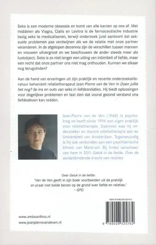 DOEN JULLIE HET NOG?