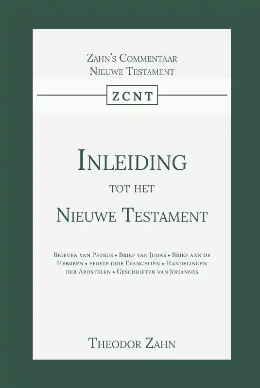 INLEIDING TOT HET NIEUWE TESTAMENT
