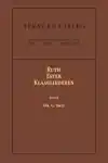 RUTH, ESTER EN KLAAGLIEDEREN