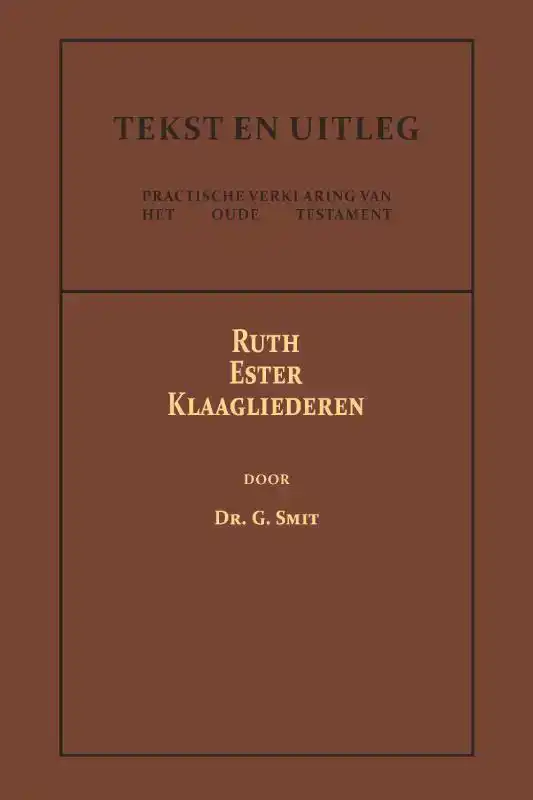 RUTH, ESTER EN KLAAGLIEDEREN