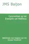 COMMENTAAR OP HET EVANGELIE VAN MATTHEUS