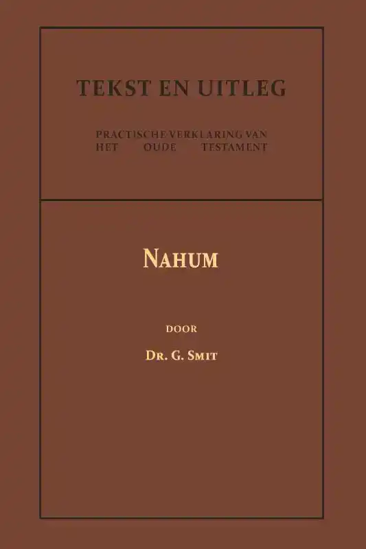 HET BOEK VAN DEN PROFEET NAHUM