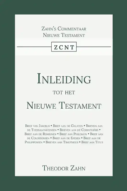 INLEIDING TOT HET NIEUWE TESTAMENT
