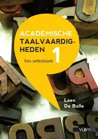 ACADEMISCHE TAALVAARDIGHEDEN I