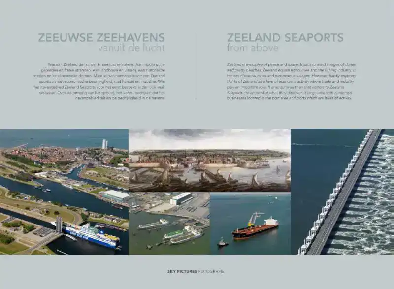 ZEEUWSE ZEEHAVENS VANUIT DE LUCHT / SEAPORTS FROM ABOVE