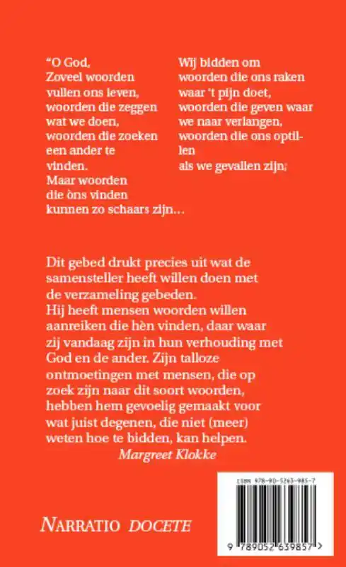 GEBED EN OVERGAVE
