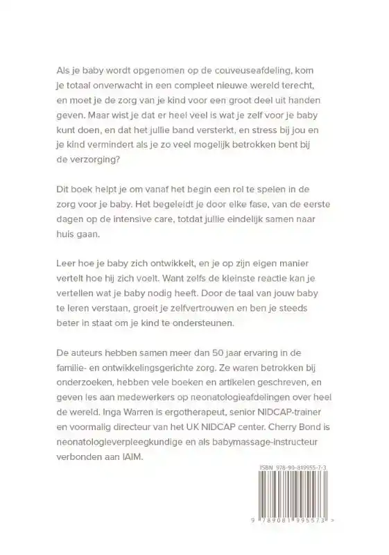 ZORGEN VOOR JE BABY OP DE COUVEUSEAFDELING
