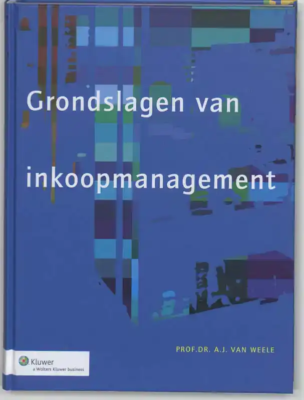 DE GRONDSLAGEN VAN INKOOPMANAGEMENT
