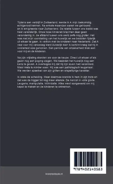 SCHEIDEN VAN EEN NARCIST