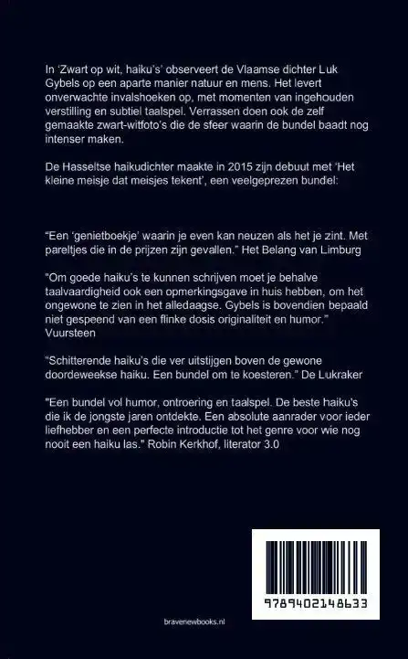 ZWART OP WIT, HAIKU'S