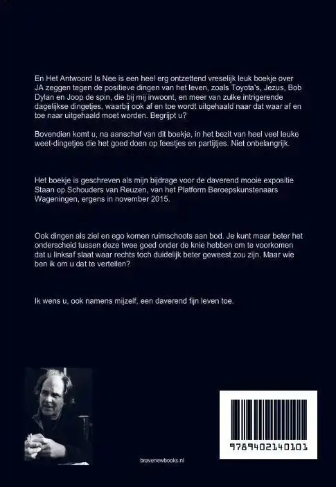 EN HET ANTWOORD IS NEE