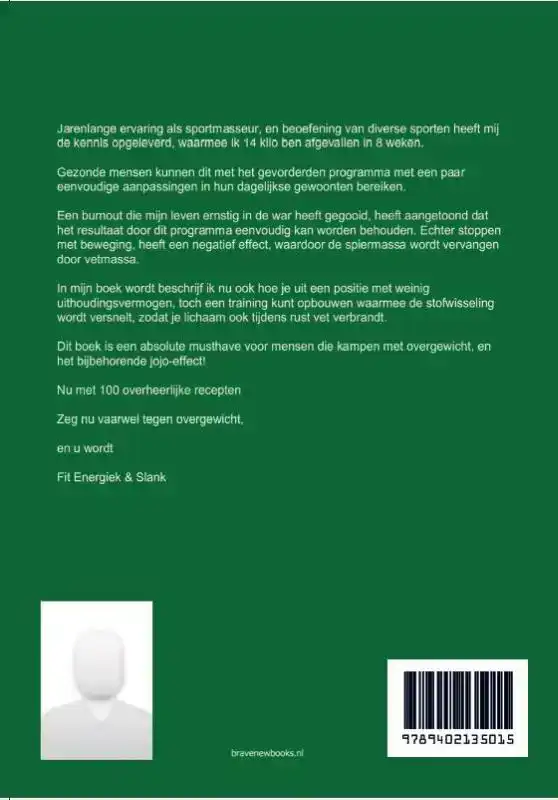 EEN SNELLERE STOFWISSELING EN U WORDT FIT, ENERGIEK & SLANK