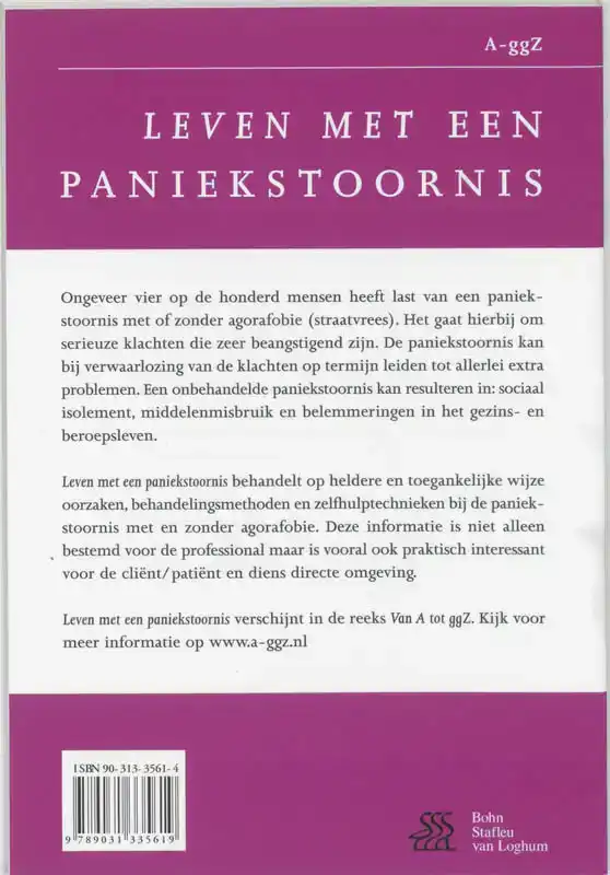 LEVEN MET EEN PANIEKSTOORNIS