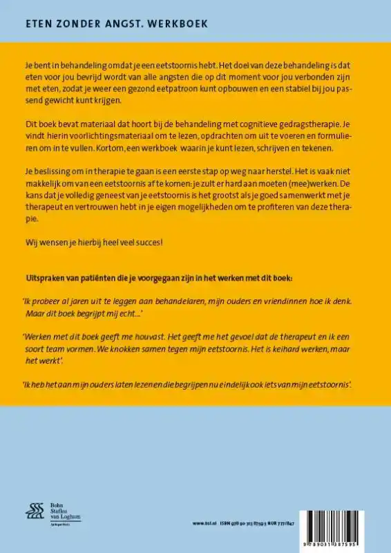ETEN ZONDER ANGST