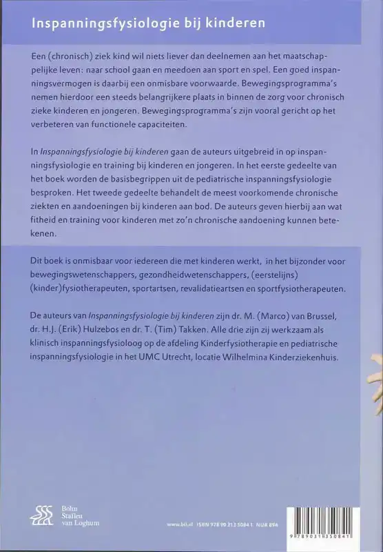 INSPANNINGSFYSIOLOGIE BIJ KINDEREN