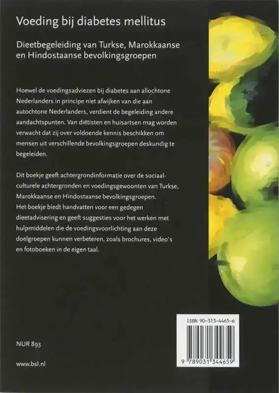 VOEDING BIJ DIABETES MELLITUS
