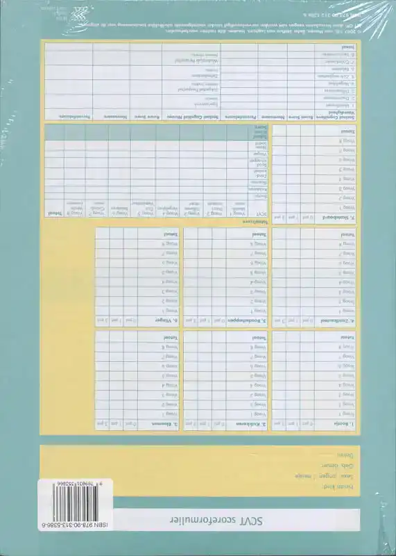 SOCIAAL COGNITIEVE VAARDIGHEDEN TEST (SCVT) - SCOREFORMULIER