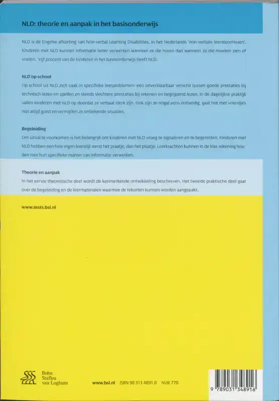NLD THEORIE EN AANPAK IN HET BASISONDERWIJS