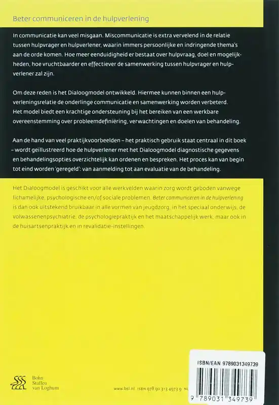 BETER COMMUNICEREN IN DE HULPVERLENING