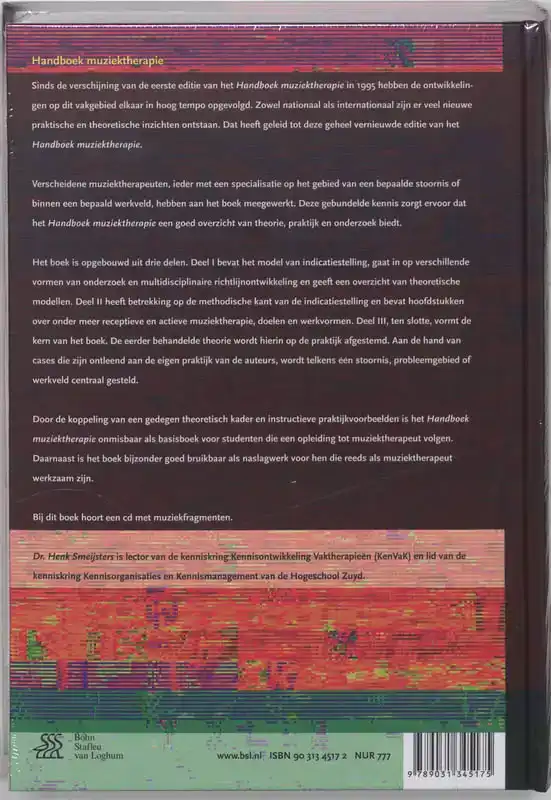 HANDBOEK MUZIEKTHERAPIE