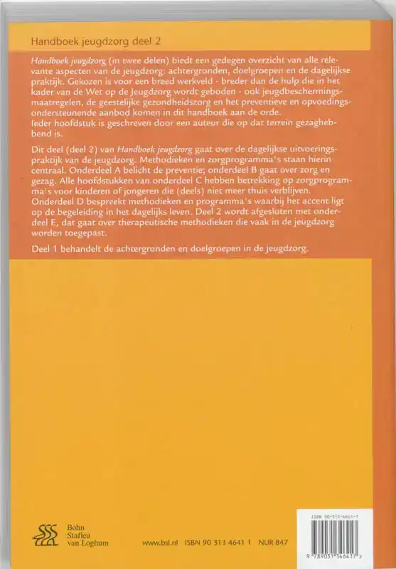 HANDBOEK JEUGDZORG