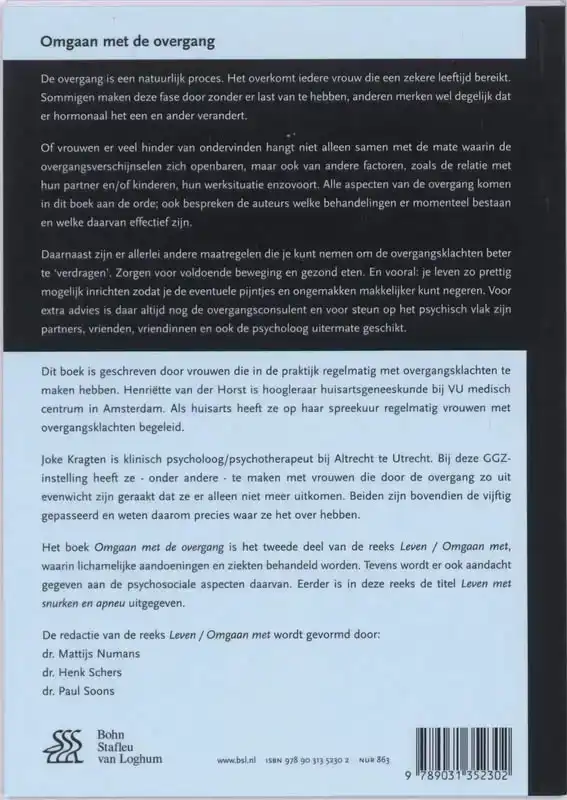 OMGAAN MET DE OVERGANG