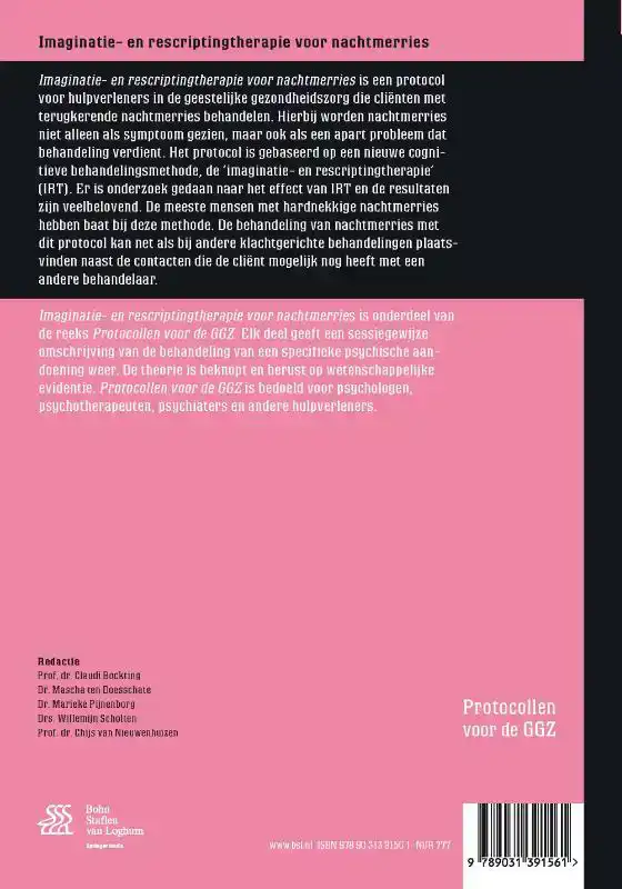 IMAGINATIE- EN RESCRIPTINGTHERAPIE VAN NACHTMERRIES