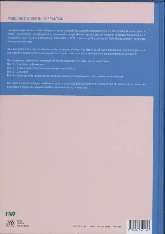 PARODONTOLOGIE IN DE PRAKTIJK