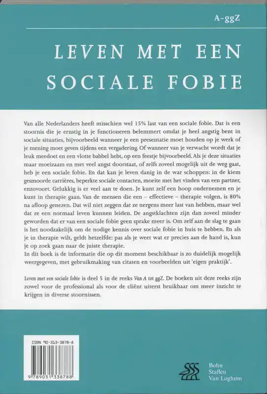 LEVEN MET EEN SOCIALE FOBIE