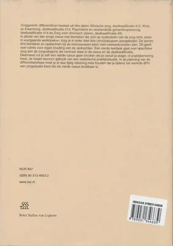 PSYCHIATRIE EN VERSTANDELIJK-GEHANDICAPTENZORG