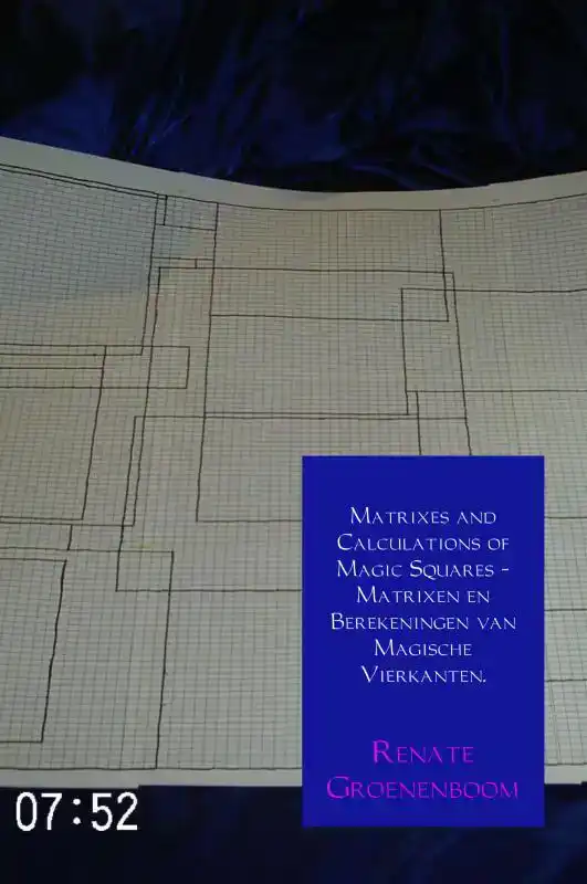 MATRIXES AND CALCULATIONS OF MAGIC SQUARES - MATRIXEN EN BER