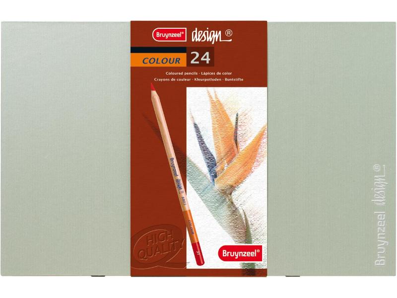 KLEURPOTLODEN BRUYNZEEL COLOUR BOX 24ST