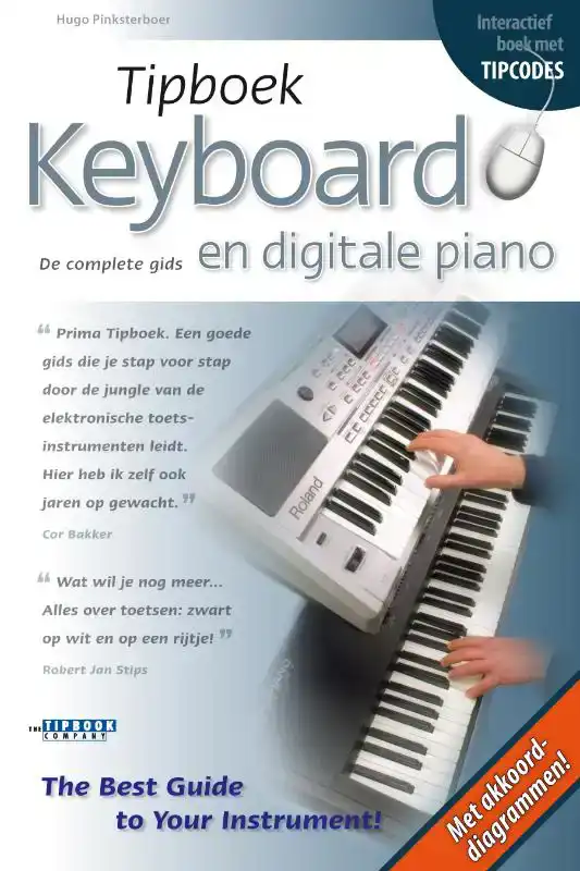 TIPBOEK KEYBOARD EN DIGITALE PIANO