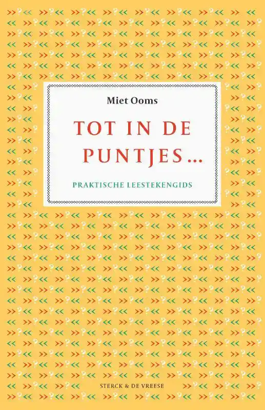 TOT IN DE PUNTJES ...