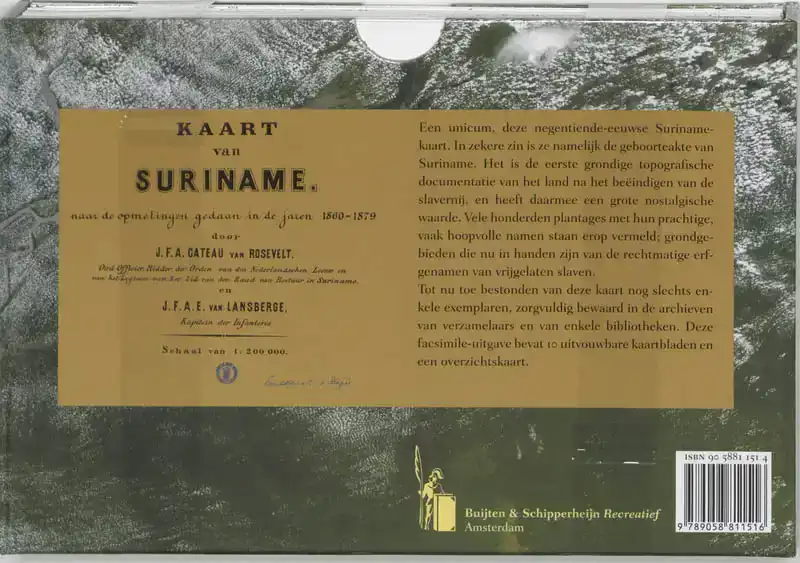 KAART VAN SURINAME