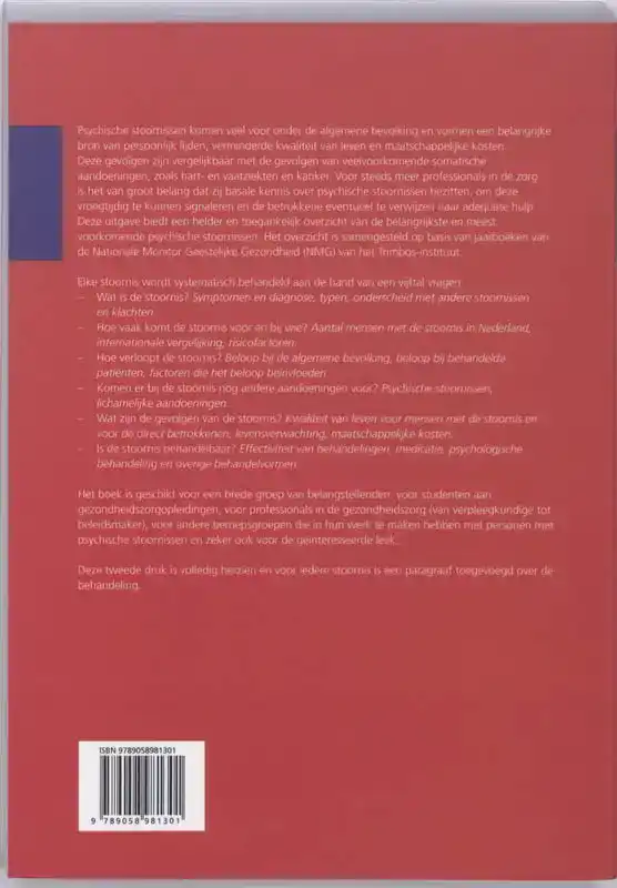 TRIMBOS ZAKBOEK PSYCHISCHE STOORNISSEN EN HUN BEHANDELING