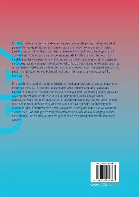CASUSBOEK KWALITEITSSTANDAARDEN