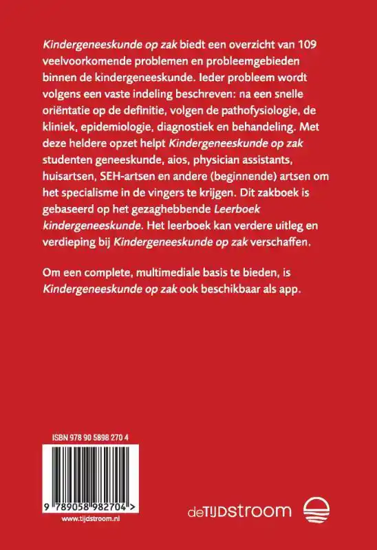 KINDERGENEESKUNDE OP ZAK