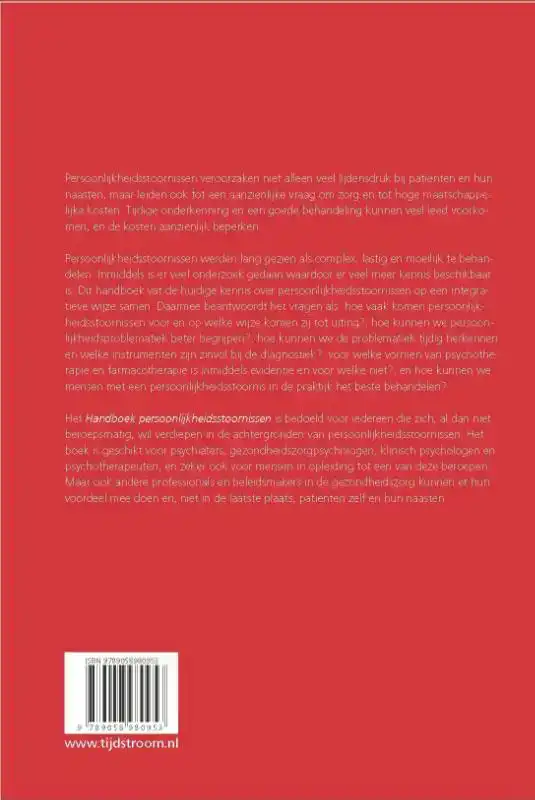HANDBOEK PERSOONLIJKHEIDSSTOORNISSEN