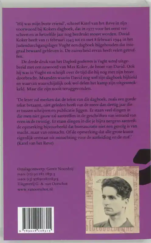 DAGBOEK GESCHREVEN IN VUGHT