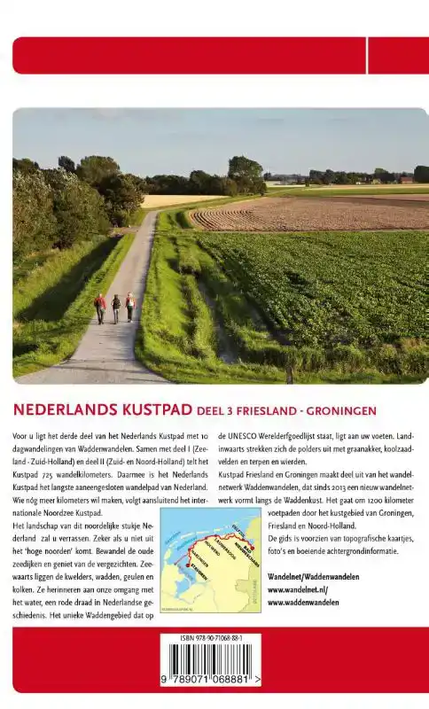 NEDERLANDS KUSTPAD FRIESLAND - GRONINGEN