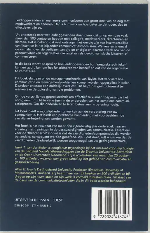 EFFECTIEVE COMMUNICATIE VOOR MANAGERS EN LEIDINGGEVENDEN