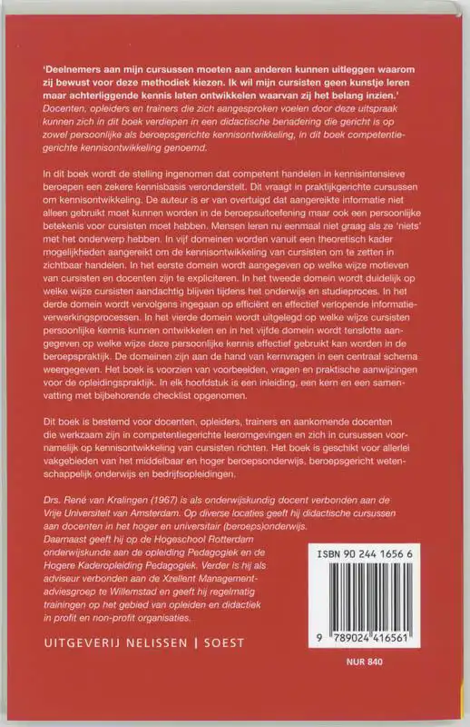 COMPETENTIEGERICHTE KENNISONTWIKKELING