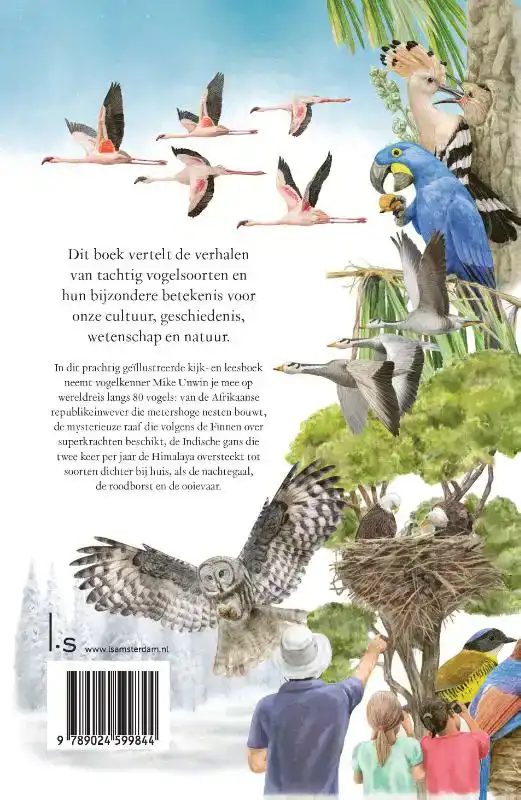 EEN REIS OM DE WERELD IN 80 VOGELS