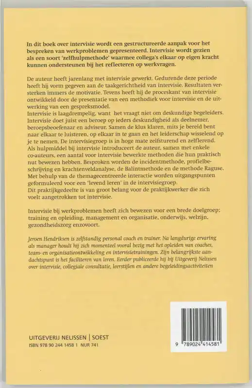 INTERVISIE BIJ WERKPROBLEMEN