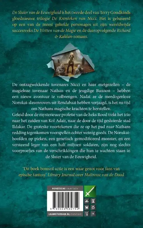 DE SLUIER VAN DE EEUWIGHEID