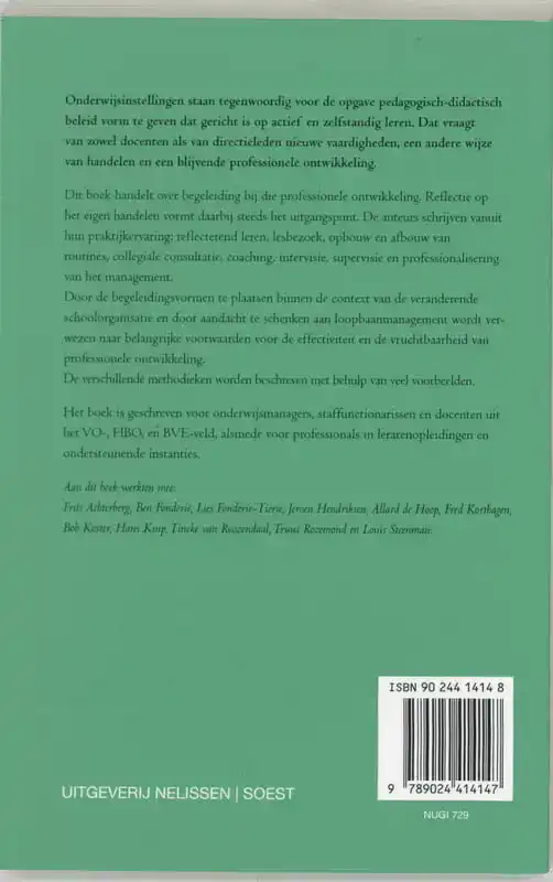 BEGELEIDEN VAN DOCENTEN