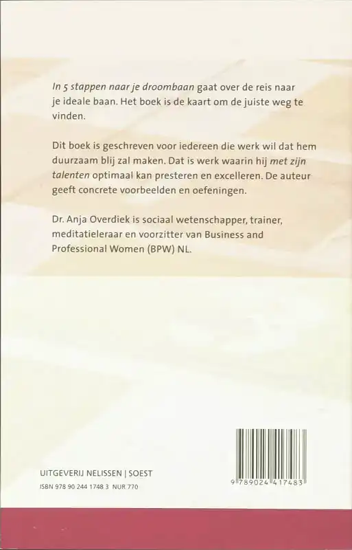 IN 5 STAPPEN NAAR JE DROOMBAAN